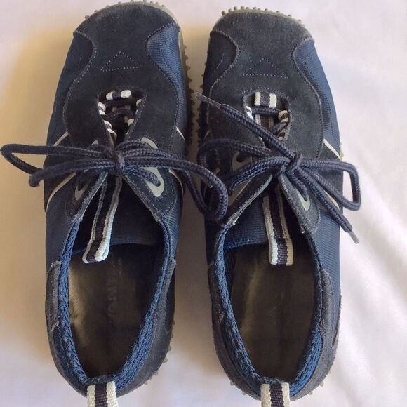 Vintage Blue Bubblesole Trainers - Picture 3 of 8